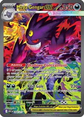 Mega Gengar ex - 284/217 from ME: Ascended Heroes