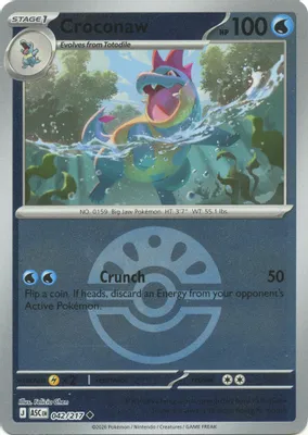 Croconaw (Friend Ball) from ME: Ascended Heroes