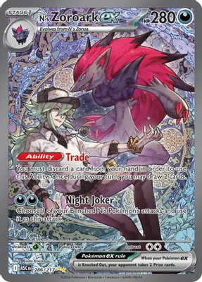 N's Zoroark ex - 286/217 from ME: Ascended Heroes