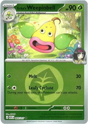 Erika's Weepinbell (Energy Symbol Pattern) from ME: Ascended Heroes