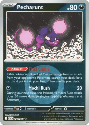 Pecharunt (Energy Symbol Pattern) from ME: Ascended Heroes
