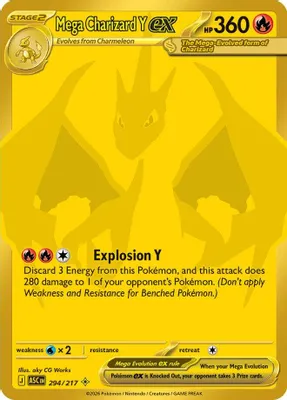 Mega Charizard Y ex - 294/217 from ME: Ascended Heroes