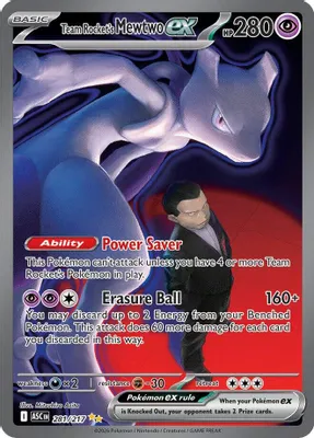 Team Rocket's Mewtwo ex - 281/217 from ME: Ascended Heroes