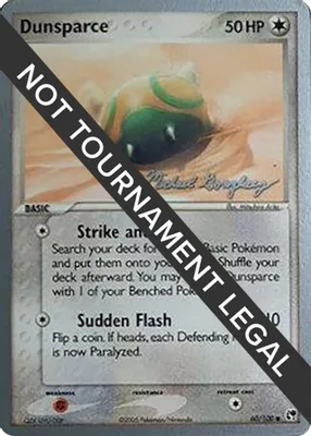 Dunsparce - 2005 (Michael Gonzalez) from World Championship Decks