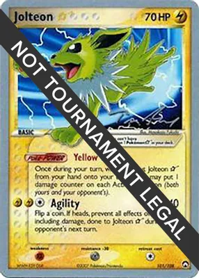 Jolteon Star - 2007 (Tom Roos) from World Championship Decks