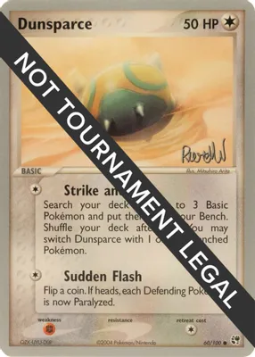 Dunsparce - 2004 (Reed Weichler) from World Championship Decks